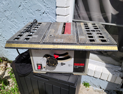 Tradesmen table saw - 10, in